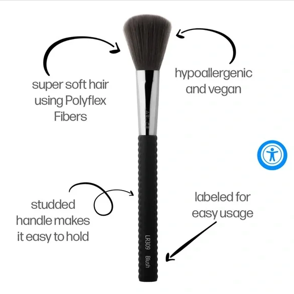 LaRuce Beauty Brush Set - in Denim - Picture 2 of 2